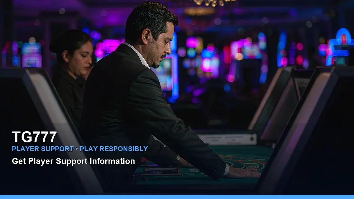 Illustration guiding Philippine adults on how to check live table rules, limits, and responsible play controls