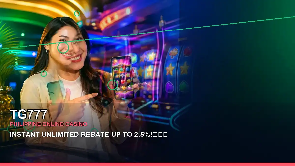 TG777 deposit-safety guidance with an adult Filipina casino host in a close-up layout